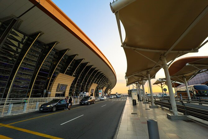 Comfortable Coaster bus for large Umrah and Hajj groups.