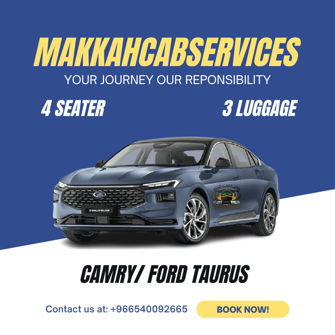 Airport transfer from Jeddah or Madinah to Makkah hotels.